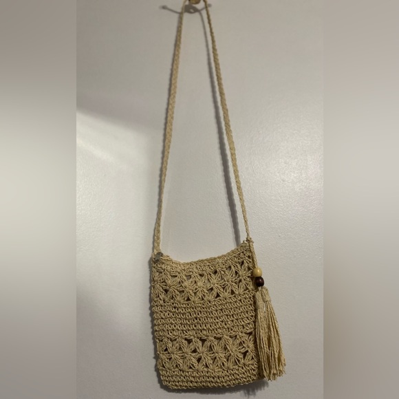 Tan Little Beach Crossbody Bag - Picture 3 of 4